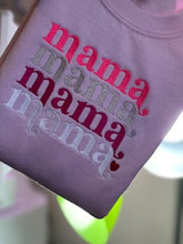 Load image into Gallery viewer, Mama Embroidered Custom Crewneck
